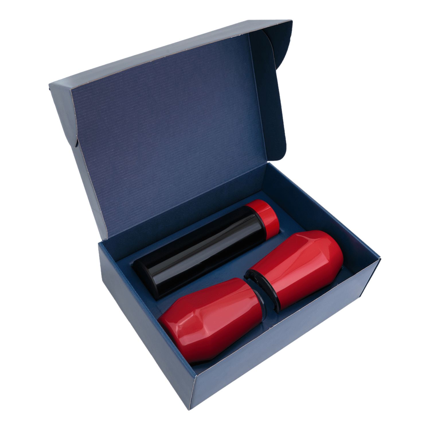 Набор Hot Box duo E2B  (черный с красным), черный, металл, микрогофрокартон