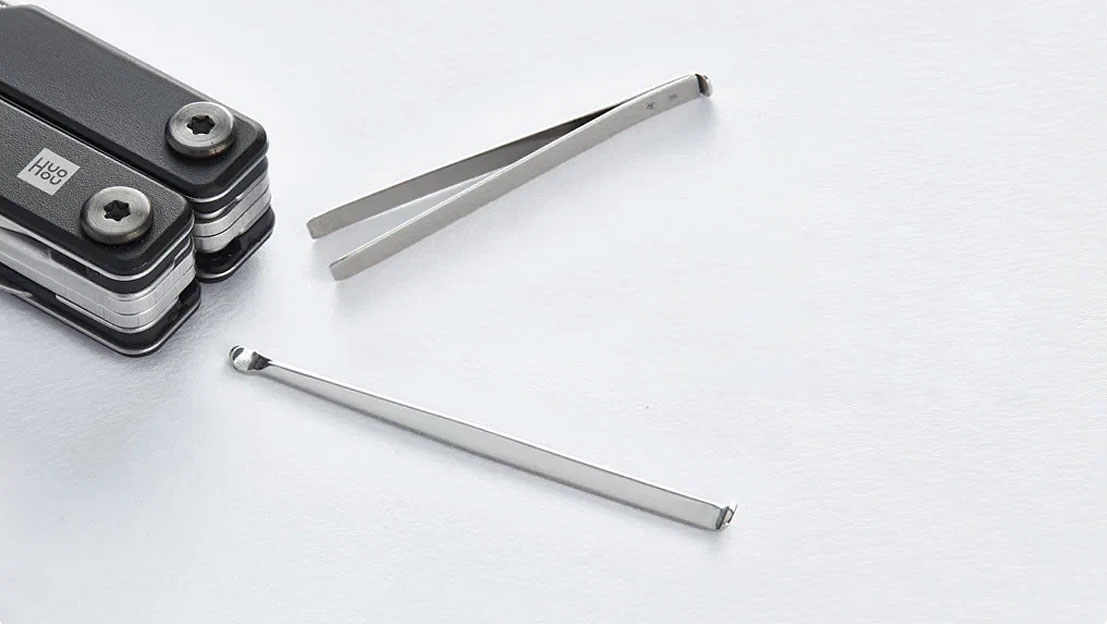Мультитул HuoHou Mini Multi-function Knife (11 инструментов), нержавеющая сталь