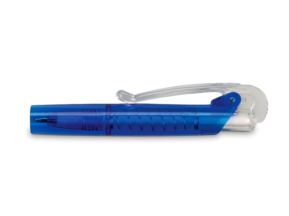 Блокнот А6 «Журналист» с ручкой, синий, полипропилен