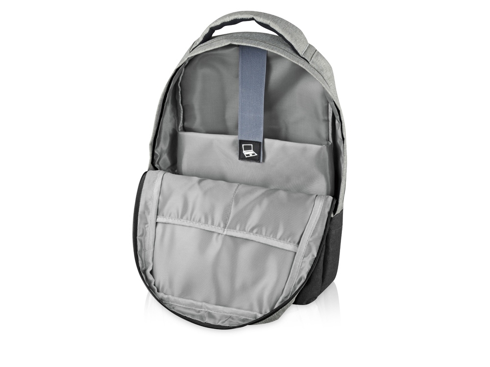 Рюкзак «Fiji» с отделением для ноутбука, серый, полиэстер