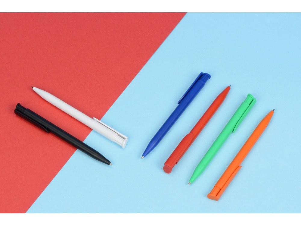 Ручка пластиковая шариковая «Happy», синий, пластик