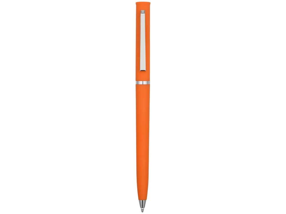 Ручка пластиковая шариковая «Navi» soft-touch, оранжевый, soft touch