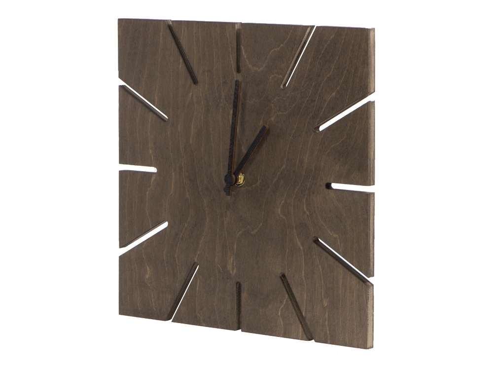 Часы деревянные «Olafur», коричневый, дерево
