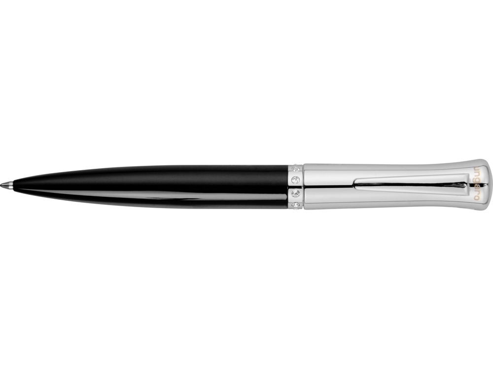 Ручка шариковая «Ovieto», черный, серебристый, металл