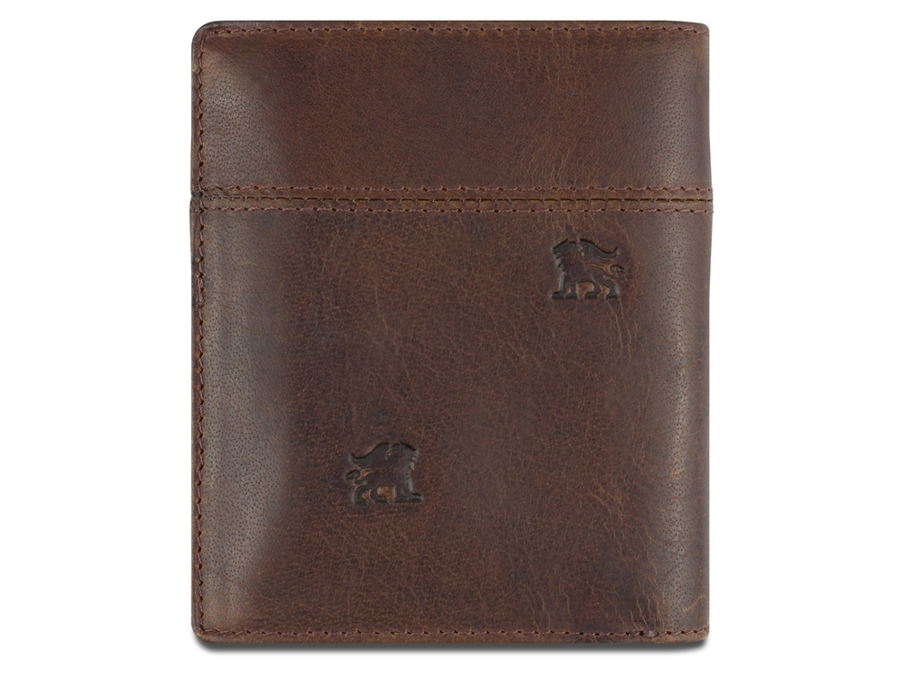 Бумажник «Don Leon», коричневый, кожа