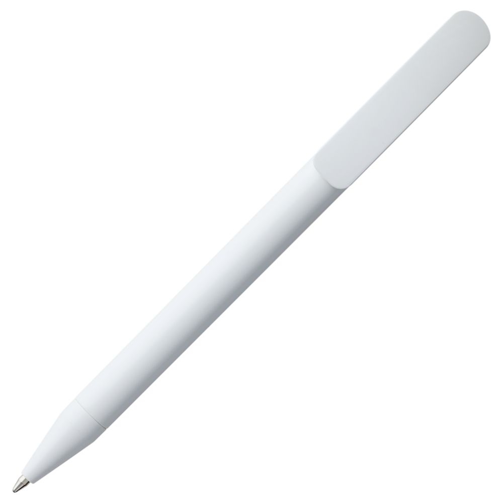 Ручка шариковая Prodir DS3 TPP, белая, белый, пластик