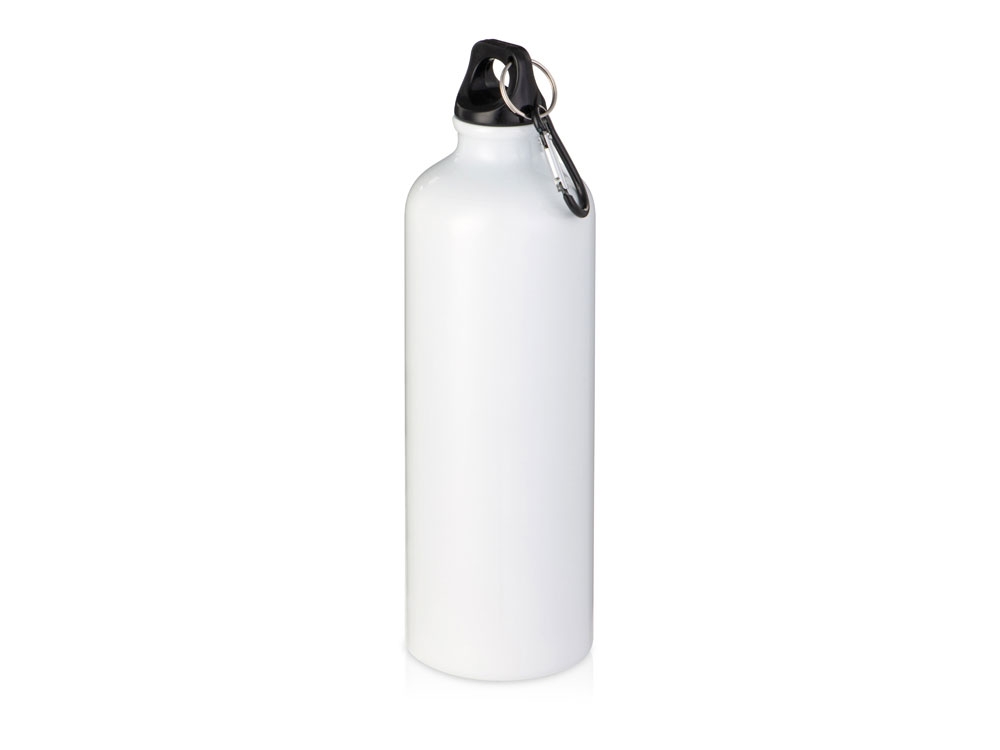 Бутылка «Hip M» с карабином, 770 мл, белый, пластик, алюминий