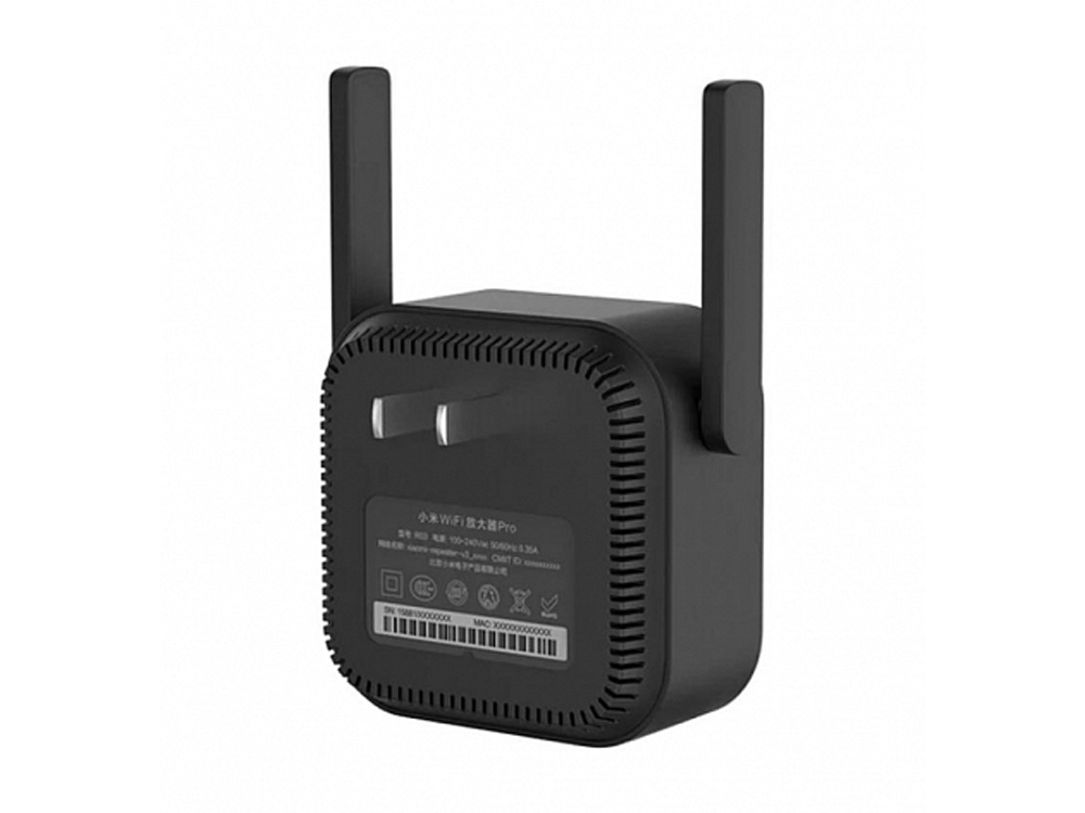 Усилитель сигнала «Mi Wi-Fi Range Extender Pro», черный, пластик