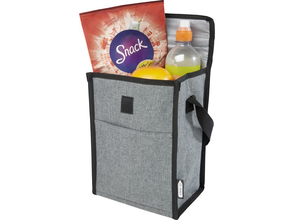 Сумка-холодильник «Reclaim» из переработанного PET-пластика, серый, полиэстер