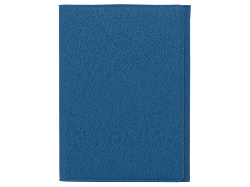 Обложка на магнитах для автодокументов и паспорта «Favor», синий, пластик