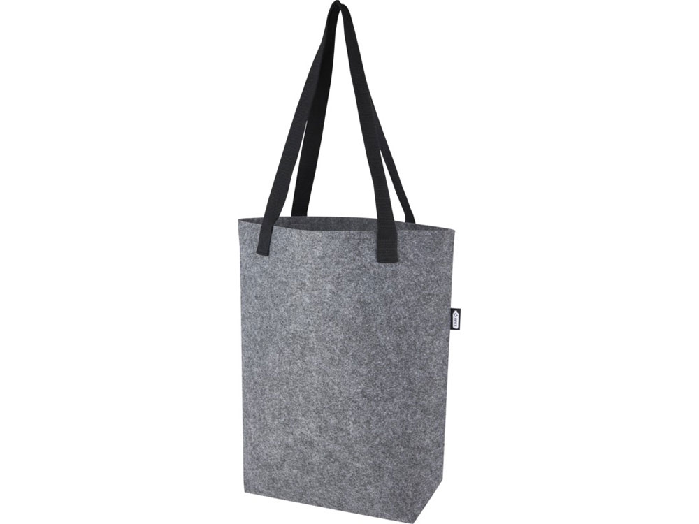 Эко-сумка «Felta» из фетра, серый, полиэстер, шерсть