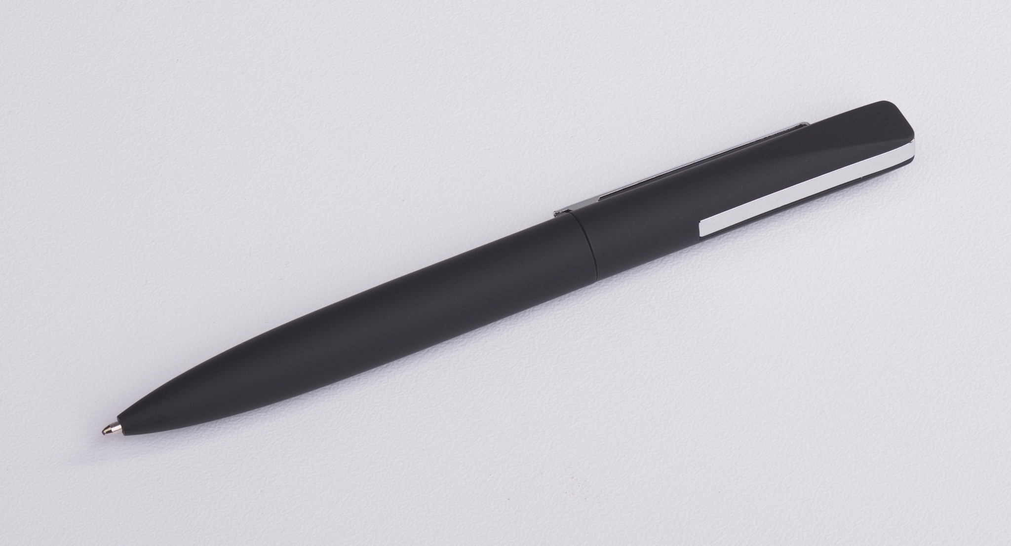 Ручка шариковая "Mercury", покрытие soft touch, черный, металл/пластик/soft touch