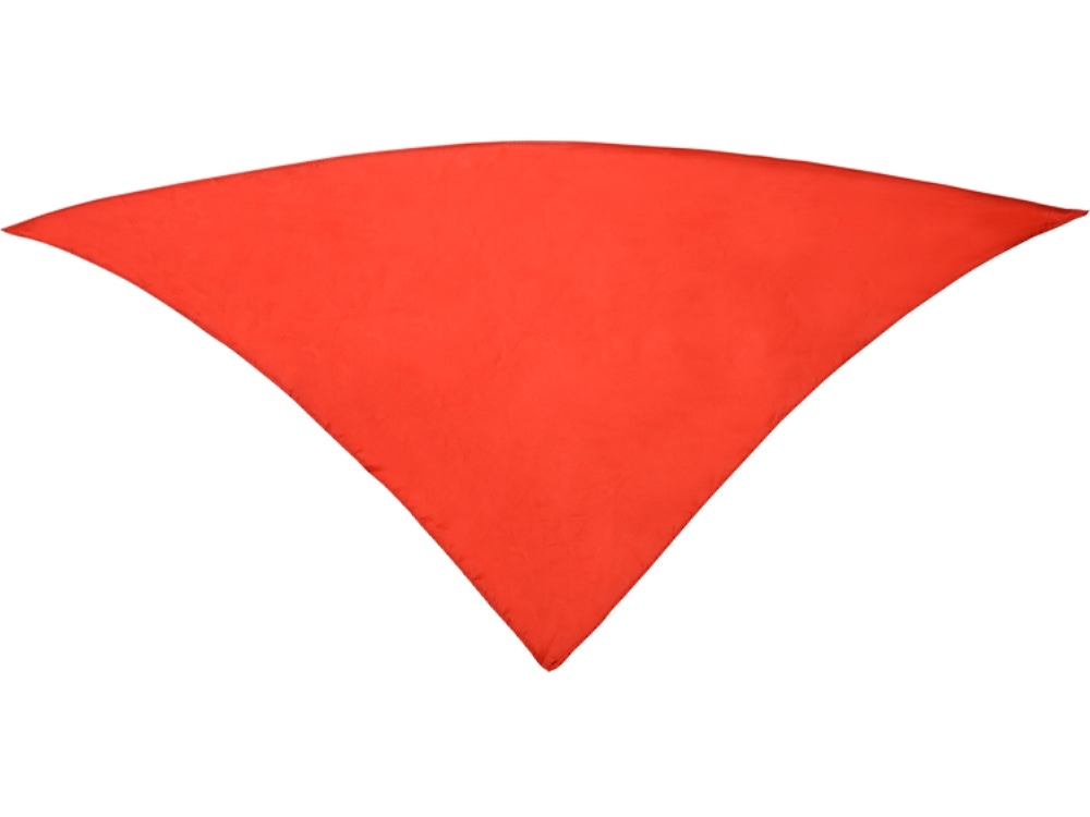 Шейный платок FESTERO треугольной формы, красный, полиэстер