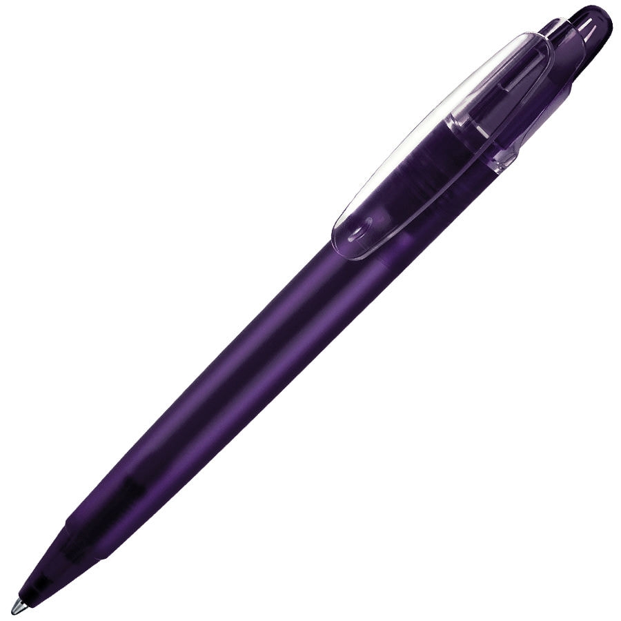 OTTO FROST, ручка шариковая, фростированный фиолетовый, пластик, фиолетовый, пластик