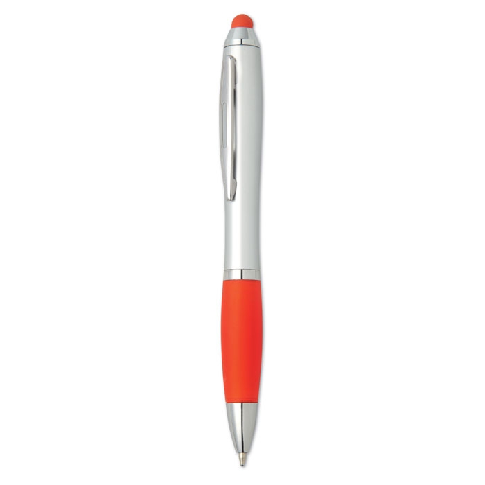 Ручка-стилус, красный, пластик