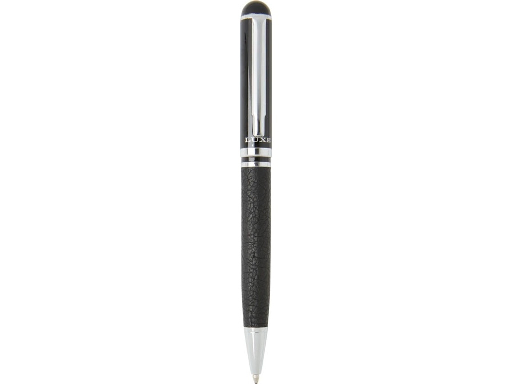 Подарочный набор «Verse» с шариковой ручкой и брелоком, черный, металл