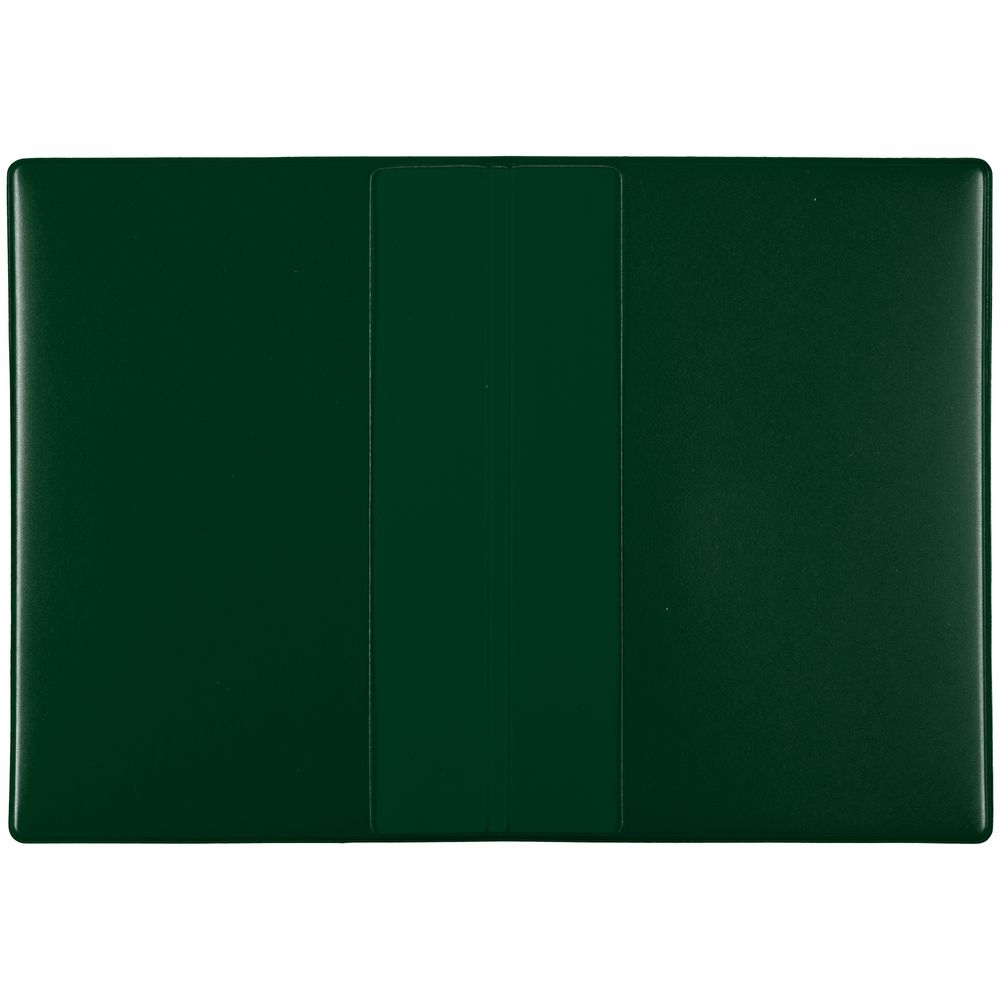 Обложка для паспорта Dorset, зеленая, зеленый