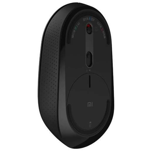 Мышь беспроводная Xiaomi Mi Dual Mode Wireless Mouse Silent Edition, черный, черный, пластик