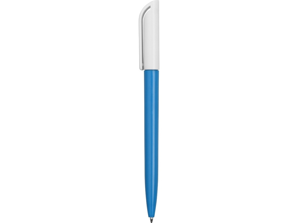 Ручка пластиковая шариковая «Миллениум Color BRL», белый, голубой, пластик
