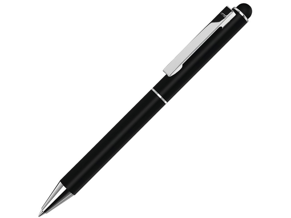 Ручка шариковая металлическая «Straight SI Touch», черный, металл