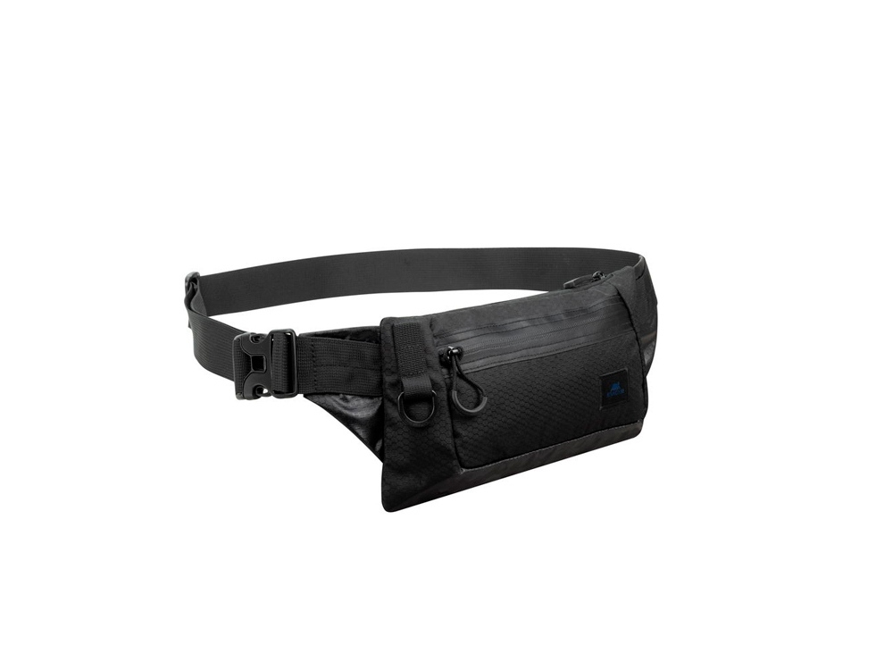Поясная сумка-слинг для смартфона и планшета до 7.9", черный, полиэстер, пластик