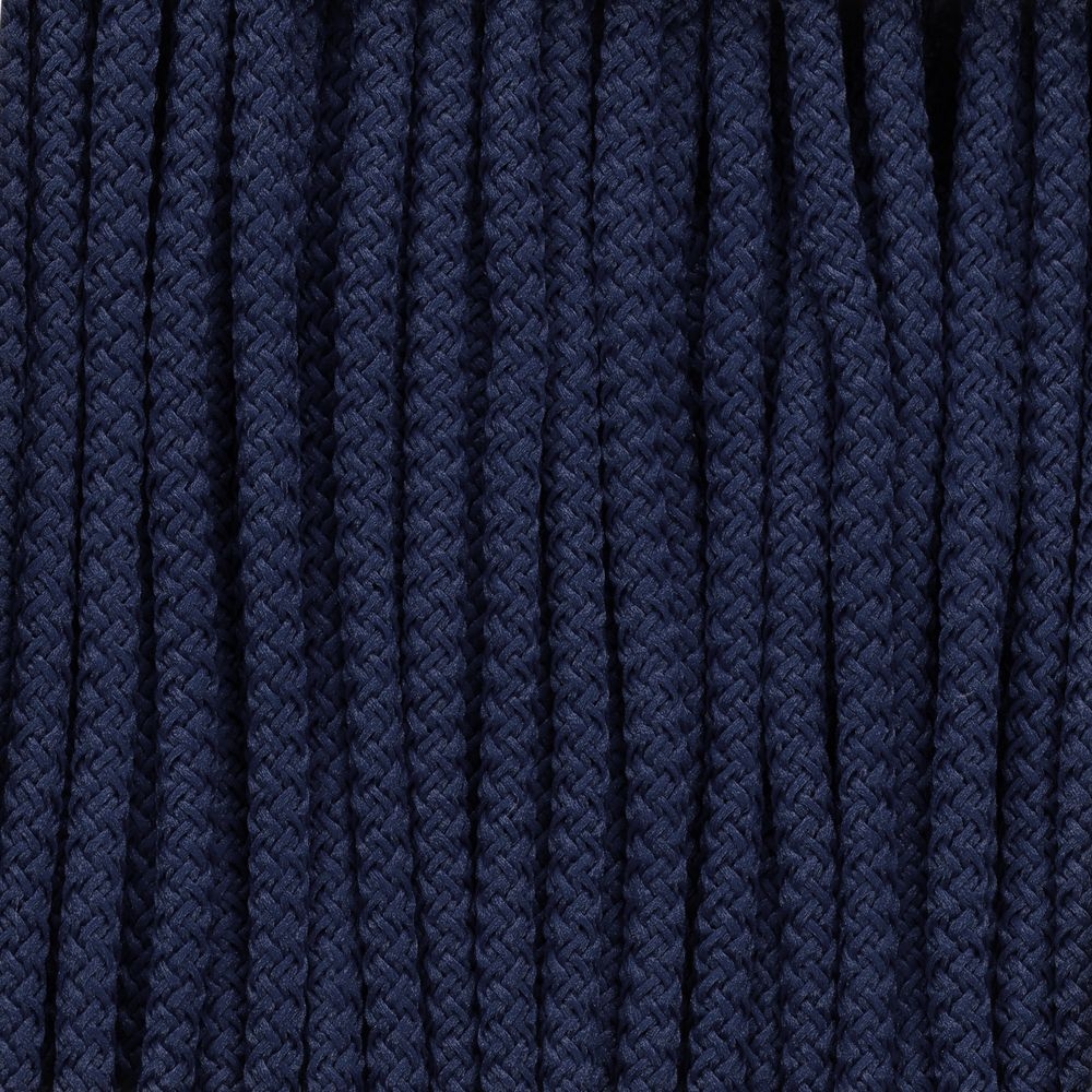 Шнурок в капюшон Snor, темно-синий, синий, полиэстер 100%