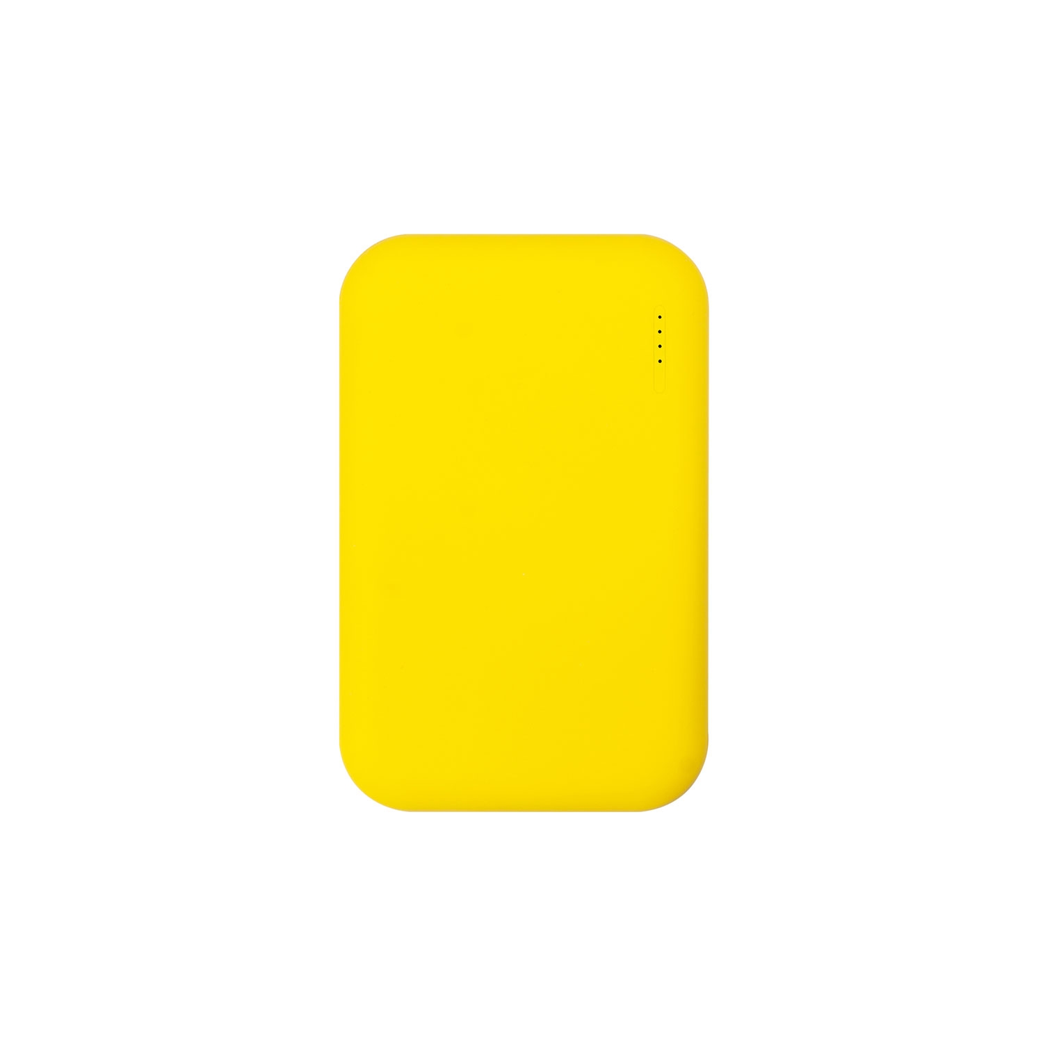 Внешний аккумулятор Veluto 5000 mAh, желтый, желтый