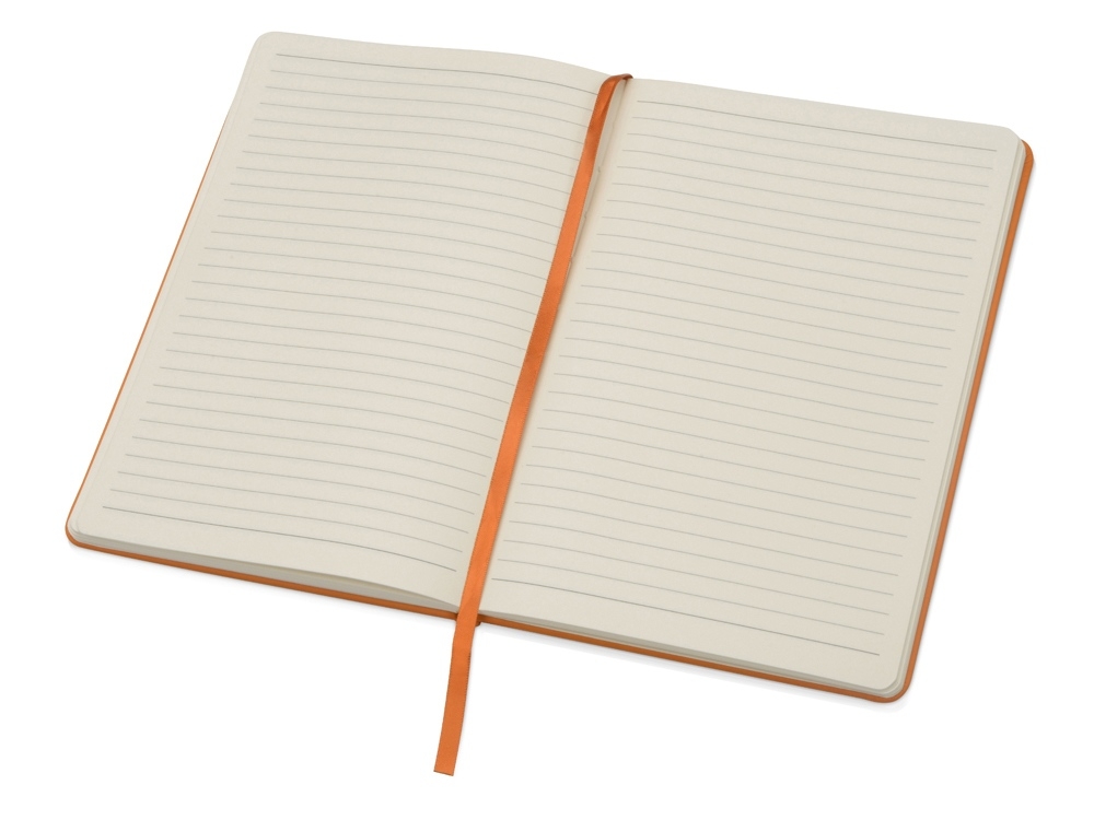 Подарочный набор Uma Vision с ручкой и блокнотом А5, оранжевый, пластик, картон