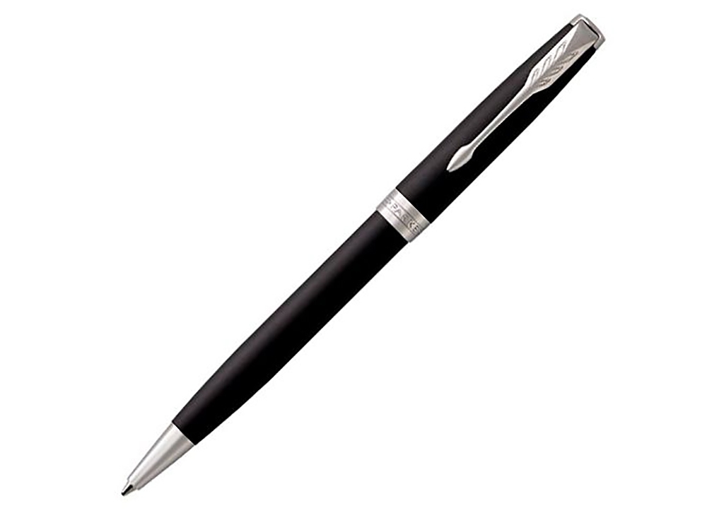 Ручка шариковая Parker «Sonnet Core Matte Black CT», черный, серебристый, металл