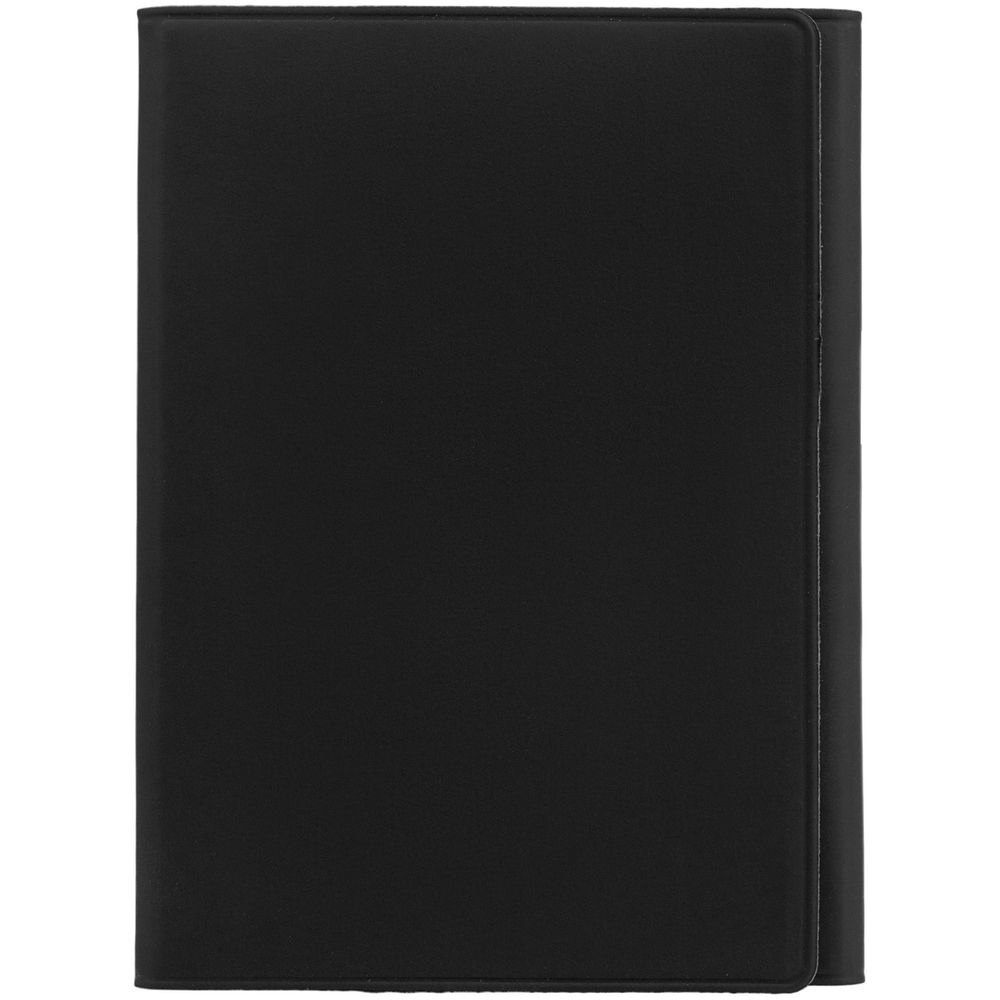 Обложка для автодокументов Dorset, черная, черный, искусственная кожа; покрытие софт-тач
