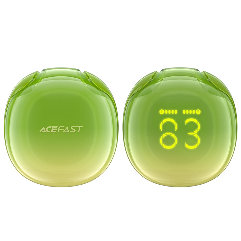 Наушники True Wireless ACEFAST T9 Crystal color (Air), зеленый, зеленый