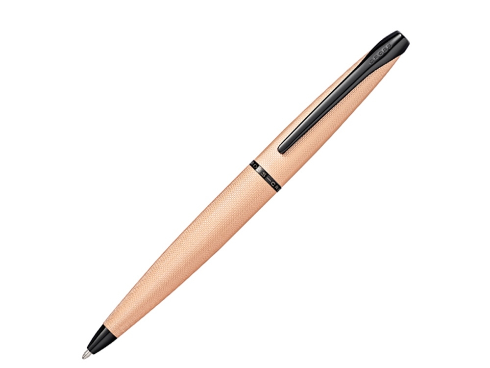 Ручка шариковая «ATX», черный, желтый, металл