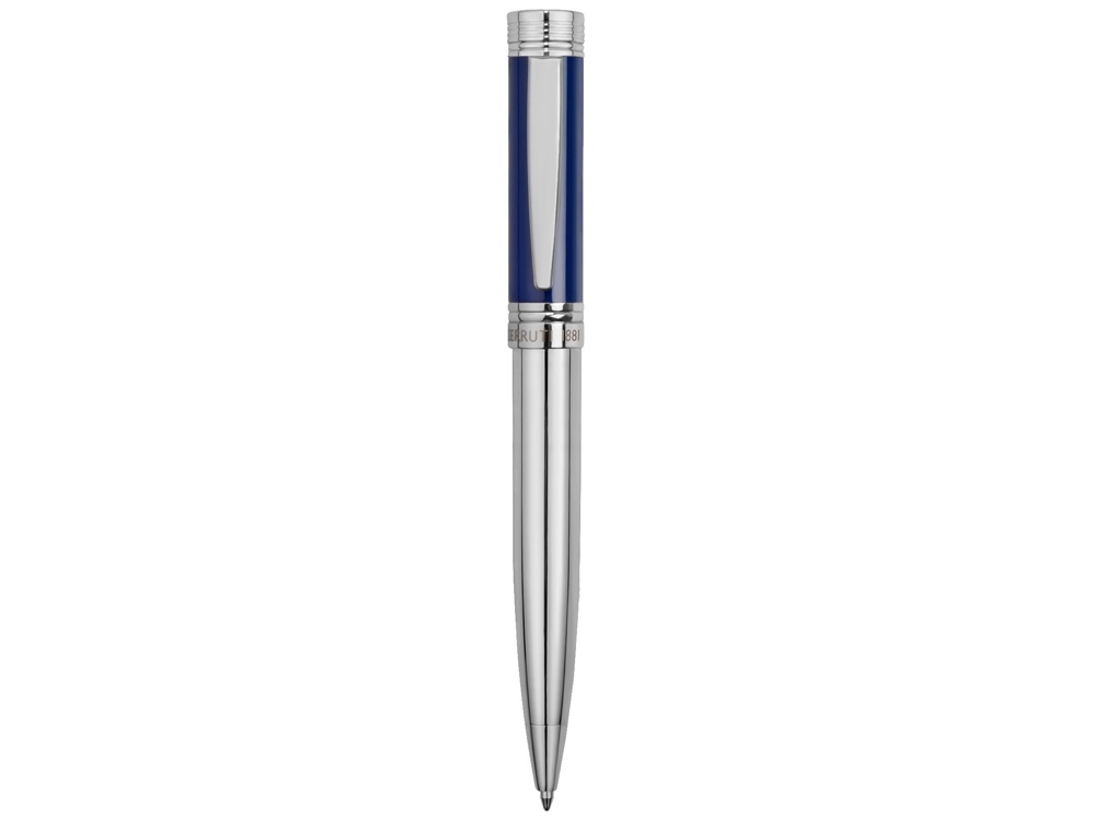 Ручка шариковая Zoom Classic Azur, серебристый, металл