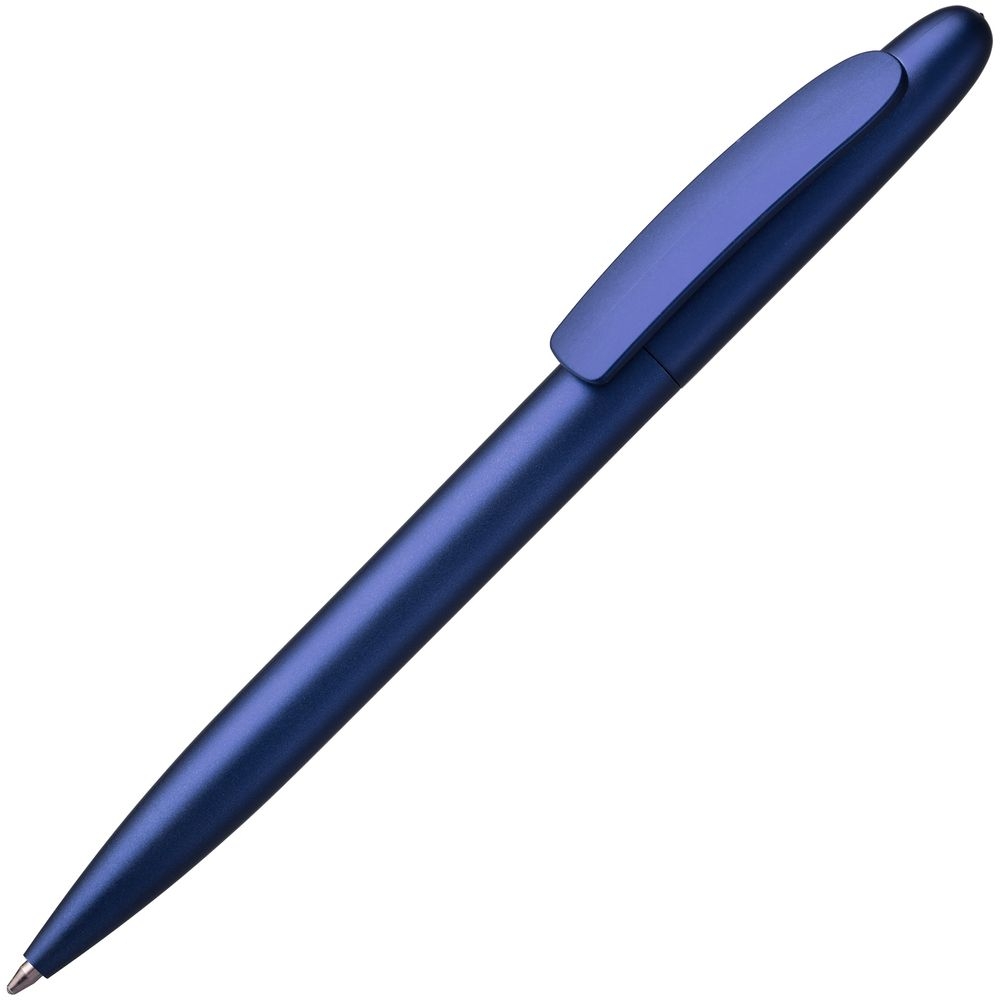 Ручка шариковая Moor Silver, синий металлик, синий, пластик