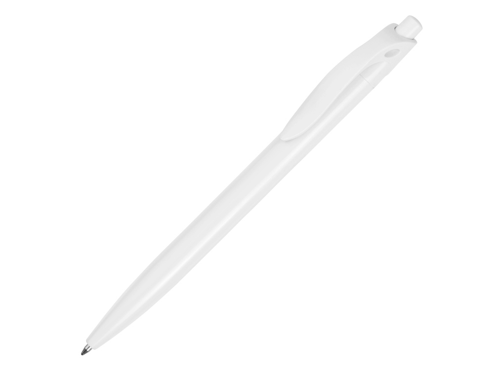 Ручка пластиковая шариковая «Какаду», белый, пластик