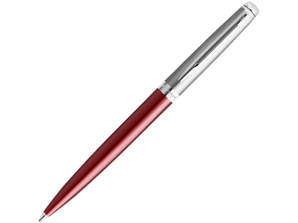 Ручка шариковая Hemisphere Entry Point, красный, серебристый, металл