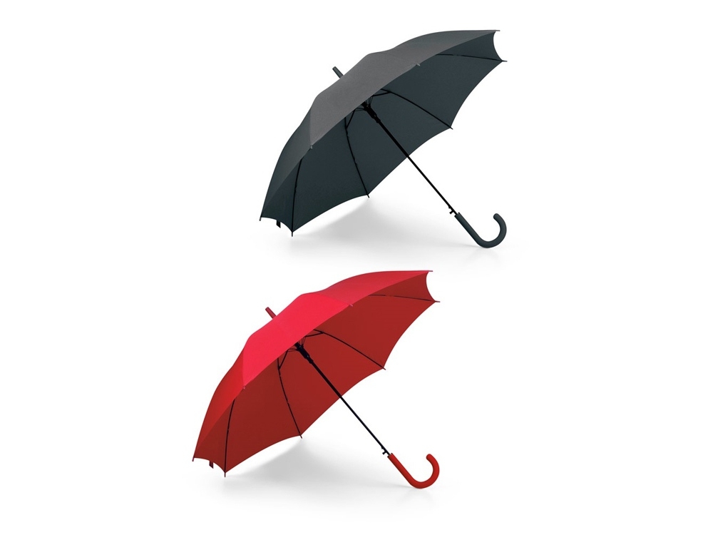 Зонт с автоматическим открытием «MICHAEL», черный, пластик