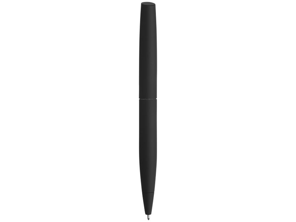 Ручка металлическая шариковая «Milos», черный, soft touch