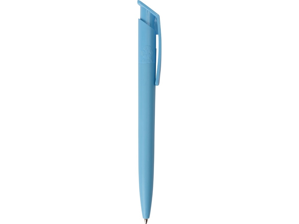 Ручка пластиковая шариковая «Recycled Pet Pen F», голубой, пластик