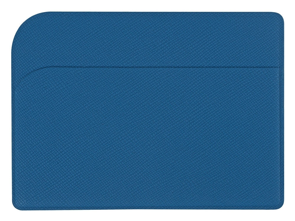 Картхолдер для пластиковых карт «Favor», синий, пластик