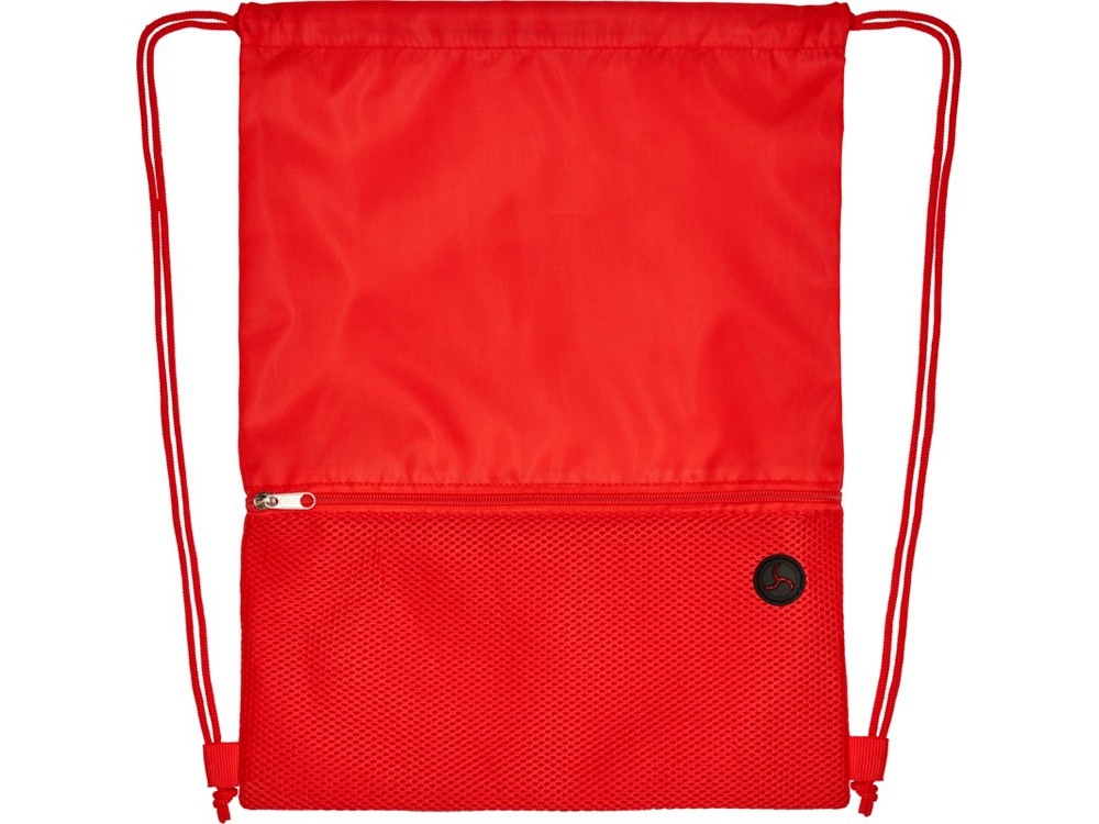 Рюкзак «Ole» с сетчатым карманом, красный, полиэстер