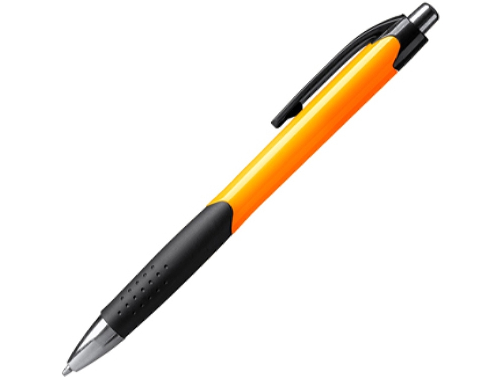 Ручка пластиковая шариковая DANTE, оранжевый, пластик