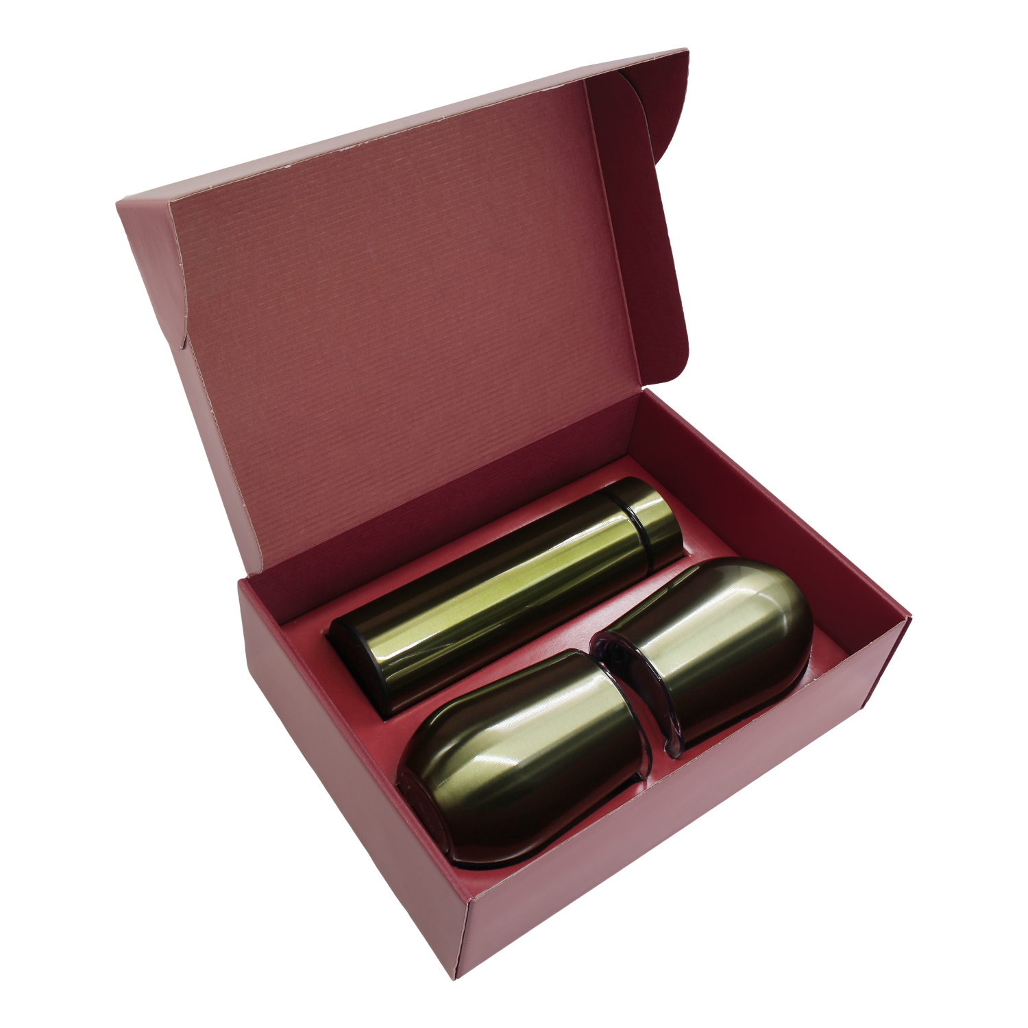 Набор Hot Box C2 (металлик) (хаки), зеленый, металл, микрогофрокартон