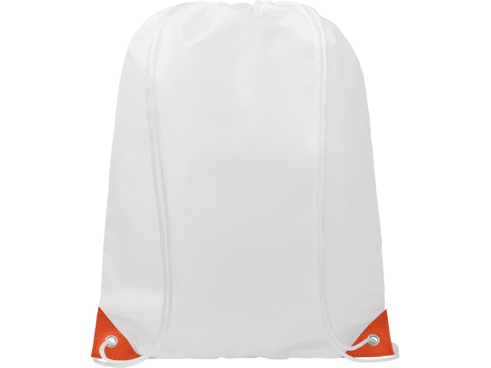 Рюкзак «Oriole» с цветными углами, оранжевый, полиэстер