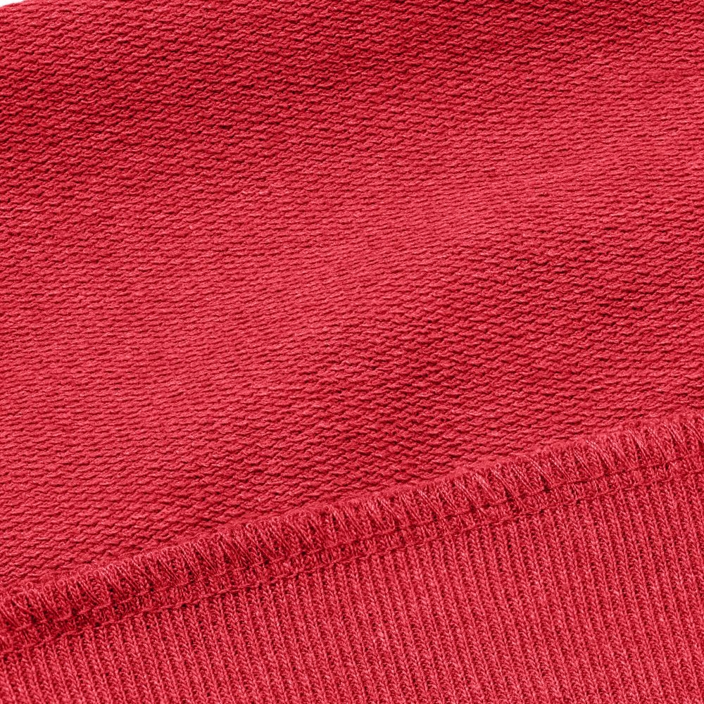 Толстовка с капюшоном унисекс Hoodie, красный меланж, красный, плотность 280 г/м², хлопок 60%; полиэстер 40%