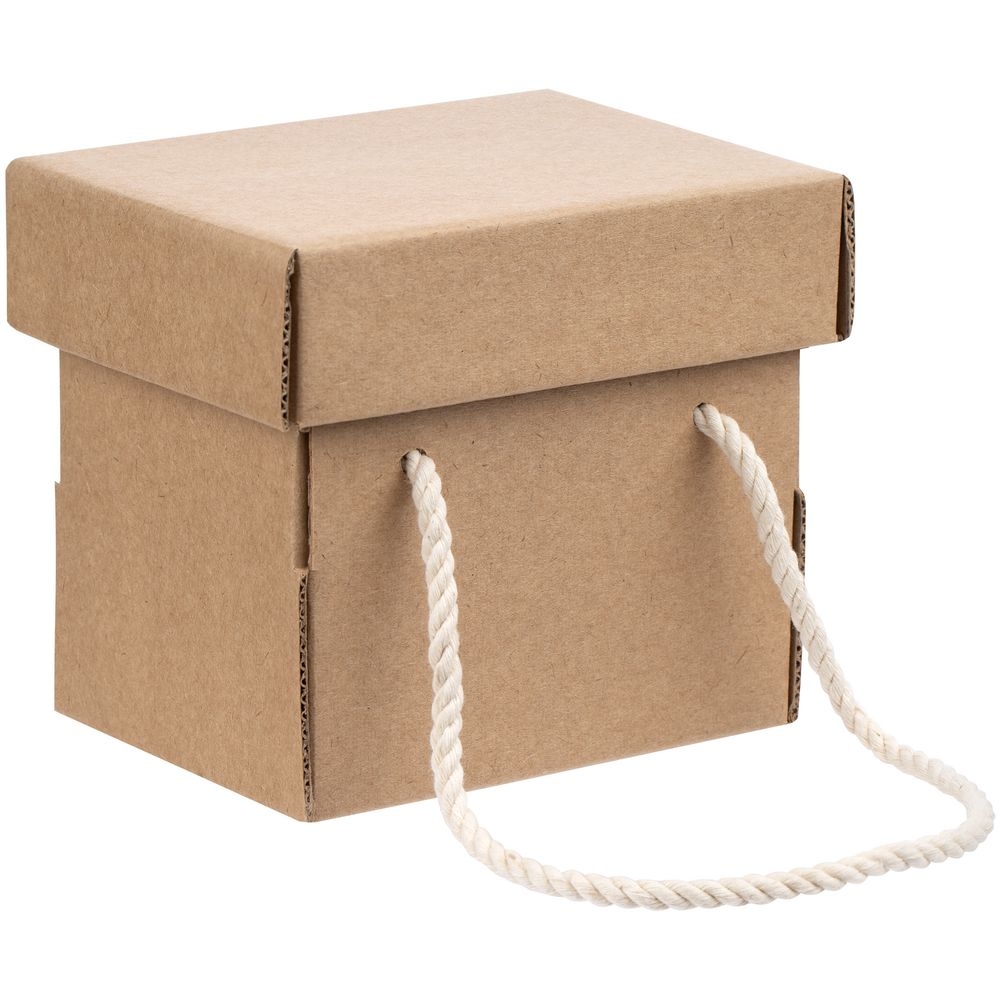 Коробка для кружки Kitbag, с длинными ручками, картон