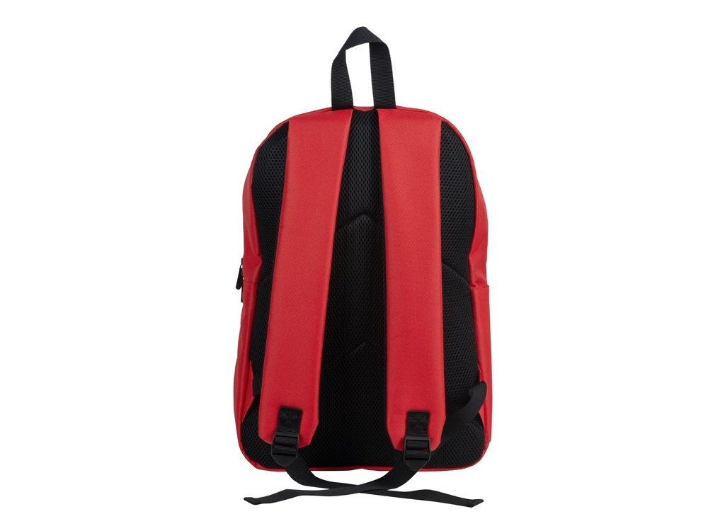 Рюкзак Reviver из переработанного пластика для ноутбука 15", красный, полиэстер, пластик
