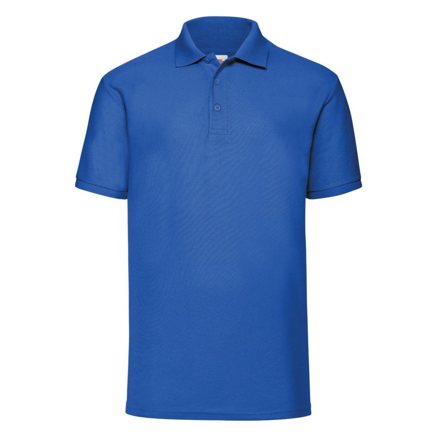 Рубашка поло мужская "65/35 Polo", ярко-синий_M, 65% п/э, 35% х/б, 180 г/м2, синий, хлопок 35%, полиэстер 65%, плотность 180 г/м2