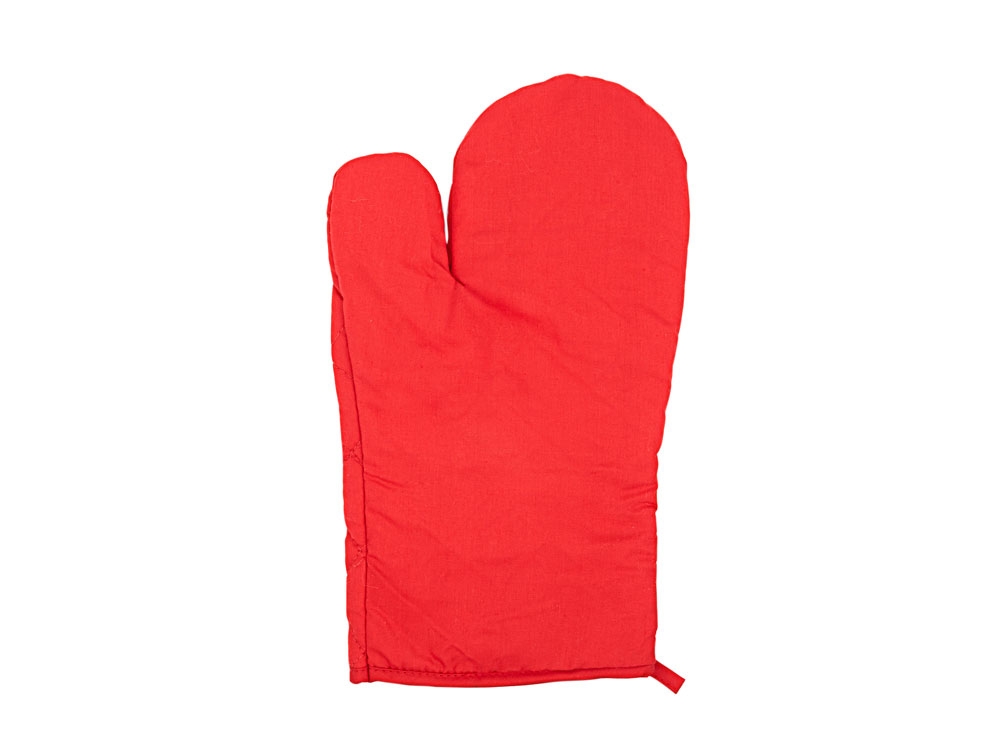 Кухонная рукавица ROCA, красный, полиэстер, хлопок