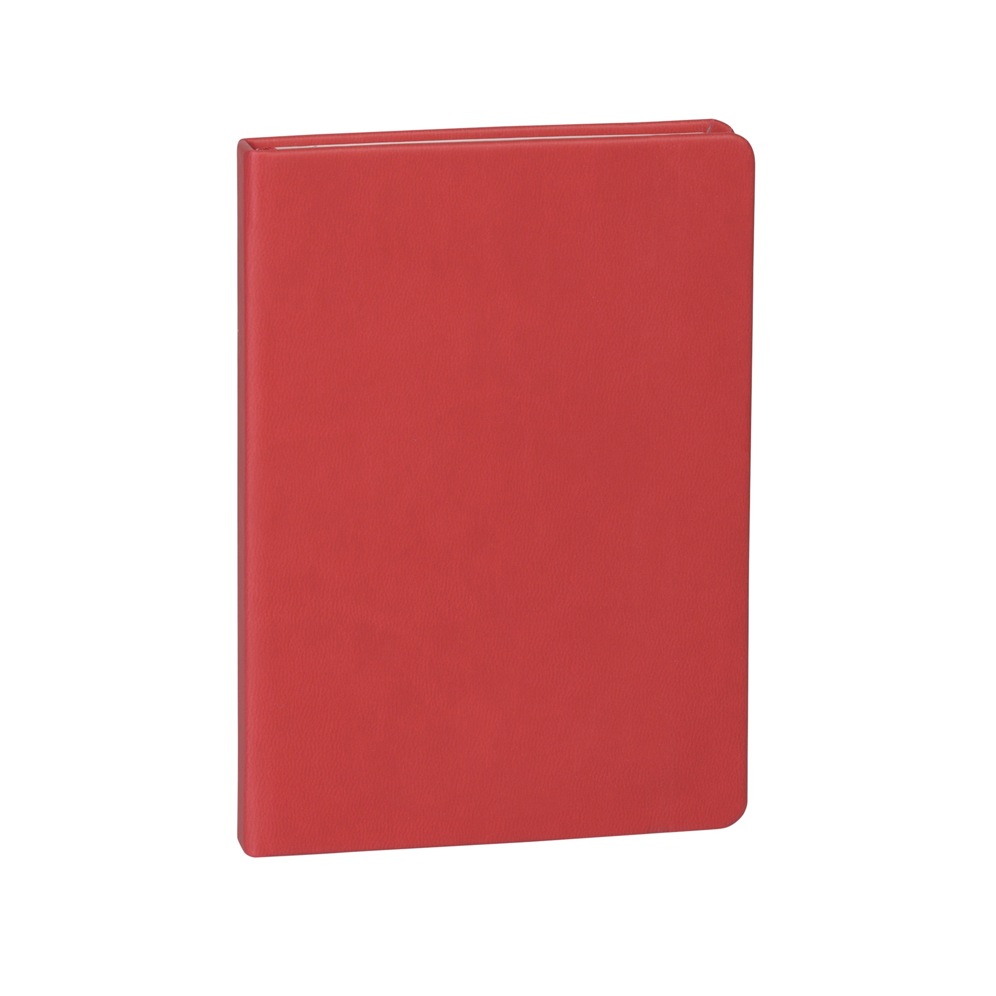 Блокнот "Рим", А6, покрытие soft touch, красный, искусственная кожа/soft touch